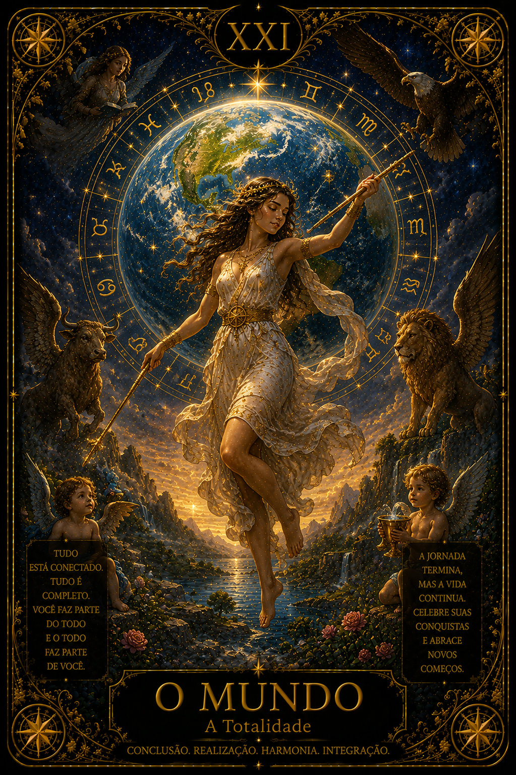 O Mundo — A Dança da Completude