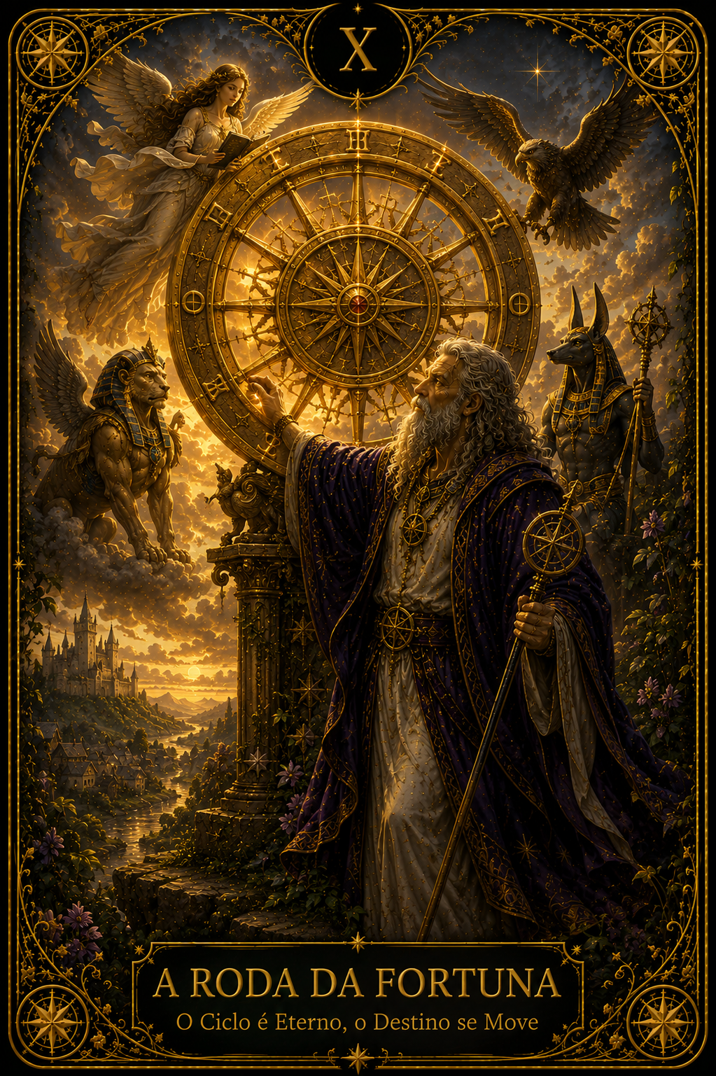 A Roda da Fortuna — O Eterno Movimento dos Ciclos