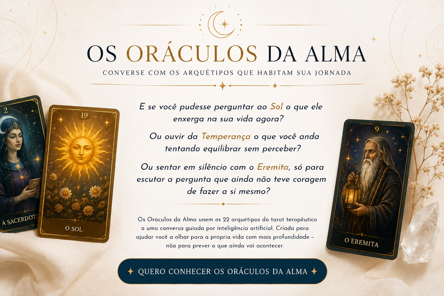 Os 22 Oráculos da Alma — Converse com os arquétipos que habitam sua jornada
